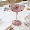 Taza Creativa Kaiyao de Cristal sin Plomo con Forma de Corazón para Uso Doméstico, Tienda de Bebidas de Hotel, Copa para Helado, Copa de Vino para Bodas de Parejas