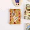 Nuevo Parche de Tela Bordado Retro Tulipán Lindo Mariposa Accesorios para Ropa Accesorios Hechos a Mano DIY Parche Bordado