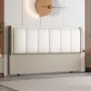 Nuevo Modelo de Respaldo Integrado para Cama con Cojín Suave de Pie, Simple y Moderno 2026 Panel Trasero de Madera Maciza de Pie, Lujo Ligero, en Stock