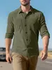 Amazon Tk Atravessando Fronteiras Temu Moda Casual Masculina Europeia e Americana Lapela Múltiplos Bolsos Jaqueta Roupas Masculinas da Moda