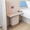 Hanting 3.51 Habitación de Hotel Habitación Estándar Juego Completo de Canapé de Cama, Mesita de Noche, Escritorio, Silla de Escritorio, Gabinete de Té, Lote de Fábrica Original
