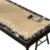 Mantel de Mesa Estilo Medieval con un Toque de Lujo Ligero y Gama Alta, Impermeable, Resistente al Aceite, Lavable, Protector Rectangular para Mesa de Comedor, Mantel para Mesa de Café