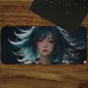 Alfombrilla de Ratón Extra Grande, Alfombrilla Lavable y Resistente a Manchas para Teclado de Computadora, Oficina de Dormitorio General Animación Niños y Niñas Alfombrilla de Escritorio E-Sports