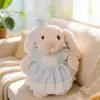 Solo Ropa de Muñeca/Ropa Hecha a Mano para Muñeca Conejo Jc Bonnie, Pijama, Vestido Mismo Estilo del Pequeño Libro Rojo, Conjunto para Muñeca de 32cm, Lindo