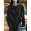 Camiseta de manga larga ajustada para mujer, capa base interior Otoño/Invierno, top corto estilo nuevo Primavera Temprana 2025