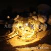 Espigas de Trigo Regalos para el Hogar con Luces Bola de Navidad Escena Creativa DIY Diseño Comercio Exterior mascota Colgante Transparente para Árbol de Navidad