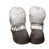 Botas de Nieve Retro Plus de Terciopelo con Suela Gruesa para Mujer 2026 Nuevo Estilo Invierno Cálidas para Aumentar Altura Botas de Piel Birkenstock Zapatos de Algodón