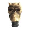 Calavera de coche cabeza de palanca de cambios coche personalidad moda modificación palanca de cambios universal resina mano ola cabeza de palanca de cambios