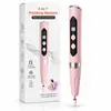 Lima Pulidora de Uñas Eléctrica Recargable 2 en 1 Lámpara Pulidora de Uñas Luz Roja Sin Oscurecimiento de Manos