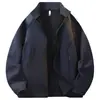 Jaquetas Casuais de Primavera e Outono para Homens de Meia-Idade, Tops de Outerwear para Meia-Idade e Idosos-J26505Y-