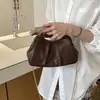 Bolso de Hombro con Cadena Plisada Estilo Nuevo 2026, Bolso Cruzado de Lujo Ligero de Moda, Bolso de Mano de Diseño de Nicho Elegante de Gama Alta