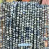 2mm 3mm 4mm Piedra Natural Facetada Bolas Pequeñas Cortadas Facetadas Cuentas Sueltas Accesorios para Joyería DIY Pulsera con Cuentas Collar Al por Mayor