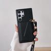 Funda para Samsung S24/S23/S22 con tarjetero, diseño de lichi, para guardar tarjetas, A34/A25