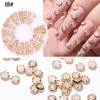 Nueva broca de uñas joyería Disco 14 cuadrícula remache mixto joyería de diamantes perla diamante color diamante diamante decorativo para uñas