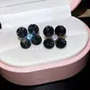 La Temporada de Floración se Acerca~ Aretes de Botón Redondos con Forma de Flor de Circonia de Aguja de Plata, Exquisitos y Sencillos, Aretes Versátiles con un Toque de Lujo Ligero y de Alta Gama