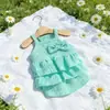 Vestido de princesa para perro, novedad de verano, fino, de peluche, Bixiong, ropa para perro pequeño, suministros, vestido de caramelo, ropa para gato