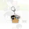 La Leyenda de Luo Xiaohei 2 Película Anime Merchandising Llavero Acrílico Mate Colgante para Mochila de Estudiante