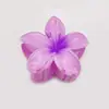 Popular Transfronterizo Grande 8cm Colorido Romántico Frangipani Pinza para el Cabello Pequeña Flor Fresca Pinza Cola de Pez Parte Posterior de la Cabeza Accesorio para el Cabello