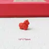 Acessórios de Joias Cavalo de Cinábrio Atacado Pingente Cavalo de Cinábrio Vermelho de Alto Teor Acessórios para Joias DIY