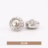 Botones Metálicos para Camisas, Botones de Punto para Suéteres, Botones, Accesorios Dorados para Ropa