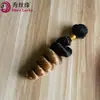 Extensiones de Peluca de Cabello Sintético de Alta Temperatura Transfronterizas Europeas y Americanas Fibra Sintética Ombré Cabello 1B30 1B/613