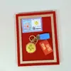 Oro Puro 999 Gama Alta Exquisito Regalo Día de San Valentín Chino 520 Paz y Alegría Princesa Por Favor Haz Galletas de la Fortuna para que Otros las Regalen Venta al por Mayor