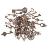 Aleación Transfronteriza de Venta Caliente Llave Mixta Colgante Multipatrón Accesorios de Joyería DIY Llavero Colgante Nuevo