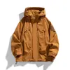 Chaqueta funcional para exteriores, unisex, corte holgado, estilo workwear, impermeable, cortavientos, transpirable, adecuada para senderismo, montañismo y uso casual, colección primavera/otoño