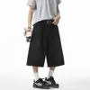 AliExpress Moda Masculina Verano 2026 Versátil Elegante Jeans para el Trabajo Pierna Ancha Cómodos Rectos Cortos Venta al por Mayor