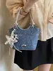 Bolso Exquisito de Gran Capacidad Transfronterizo 2026 Nuevo Bolso de Hombro Bajo el Brazo para Mujer Bolso Cruzado Tipo Cubo para Viajes
