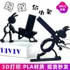 Producto de Venta Caliente Transfronterizo Portarrollos de Papel Hormiga Impreso en 3D Decoración de Portarrollos de Papel para Baño