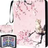 Álbum de Tarjetas Pequeño de 9 Ranuras Transfronterizo, Popular Álbum de Tarjetas de Pokémon Coreano, Portatarjetas de PU, Álbum de Almacenamiento de Tarjetas de Juego, Tarjetas Pequeñas