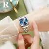 Relojes de Pareja Modernos y Elegantes Rui Zhi Yuan, Reloj de Cuarzo para Hombre con Doble Calendario, Reloj Impermeable, Diseño de Nicho de Lujo Ligero para Mujer