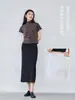 Fábrica de Faldas Midi Bodycon de Línea A para Mujer de Verano 26 de Lyocell Personalizado Lyocell Tencel Algodón