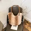 Bolsa de Mão Fofa Feminina 2026 Novo Estilo Tendência Outono Trabalho Commute Bolsa Tote Grande Capacidade Bolsa de Ombro Único Bolsa Saco