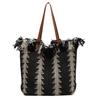 Bolso elegante tipo cubo con volantes para mujer, novedad de verano 2023, elegante bolso de hombro para ir al trabajo, bolso de mano de gran capacidad