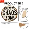 Letrero de Madera Colgante Estilo Country Americano Impresión Plana 2D Escena de Baño Letrero Decorativo Venta Caliente Transfronteriza Amazon Al por Mayor