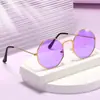 Celebridad de Internet 2024 Nuevas Gafas de Sol de Gelatina Octagonales Vintage con Forma de Estrella para Hombres y Mujeres Gafas de Sol Oceánicas