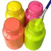 Pintura Artística à Base de Água Transparente Fluorescente Luminosa para Modelos, Aplicada por Spray, Ultra Brilhante, Impermeável, Pigmento Fluorescente, Brilha no Escuro