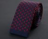Corbata de lana tejida para hombre, estilo coreano, para negocios, bodas, novios, estrecha y plana.
