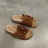 Primer Encuentro Ji Estilo Retro Planos de Una Tira Punta Abierta Casual Sandalias Birkenstock Verano Exteriores Playa Vacaciones Sandalias