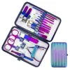 Novo cortador de unhas conjunto completo de ferramentas manicure para remover pele morta cortador de unhas oblíquo manicure manicure