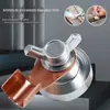 Nova Ferramenta de Máquina de Solda de Aterramento Magnético Forte Resistente a Altas Temperaturas Terminal de Parafuso de Cabeça Única Grampo de Aterramento Ímã Potente