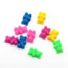 Acessórios de Ursinho Fofo DIY Cor Doce PVC Joias Capa de Celular Enchimento para Slime Brincos Pingente Material
