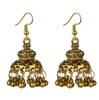 Nuevos aretes de estilo étnico vintage aleación campana aretes joyería estilo indio aretes conmemorativos de turismo al por mayor