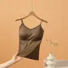 Camisole Tendência do Tiktok para Mulheres com Bojos Embutidos, Lindo Design nas Costas, Adequado para Primavera e Verão, Pode Ser Usado como Roupa Externa ou Interna