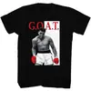Muhammad Ali Generación de Campeones de Boxeo de Muhammad Ali Estilo Punk Retro Americano Verano Holgado Manga Corta