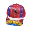 Gorra de red Spiderman Ultraman para niños transfronteriza gorra de béisbol de dibujos animados princess europea y americana sombrero de sol transpirable