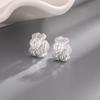 Hermosos Aretes de Hueso de Oreja de Encaje Hueco Sin Agujeros para Personas Pequeñas Que No Golpean Arete de Clip para Oreja de Ballet Libro de Caperucita Roja Blogger Caliente Impulsado