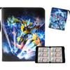 Fabricante Venta al por Mayor Transfronteriza Libro de Cartas Pokemon 4/9 Rejillas de Palacio Pokemon PU Cuero Cremallera Libro de Almacenamiento de Cartas